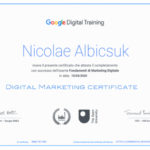Nicolae Albicsuk google digital marketink certificate